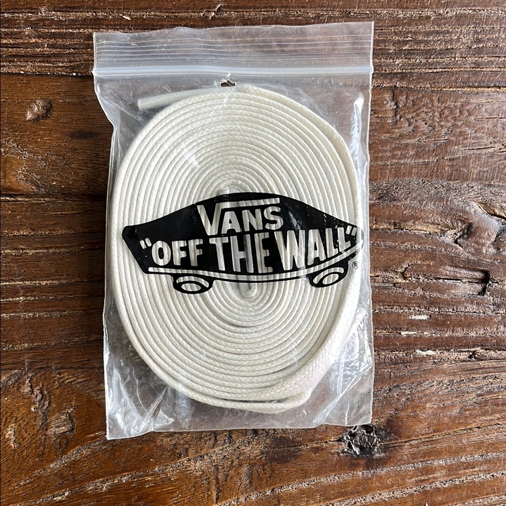 NEW! Vans Off The Wall White shoe laces